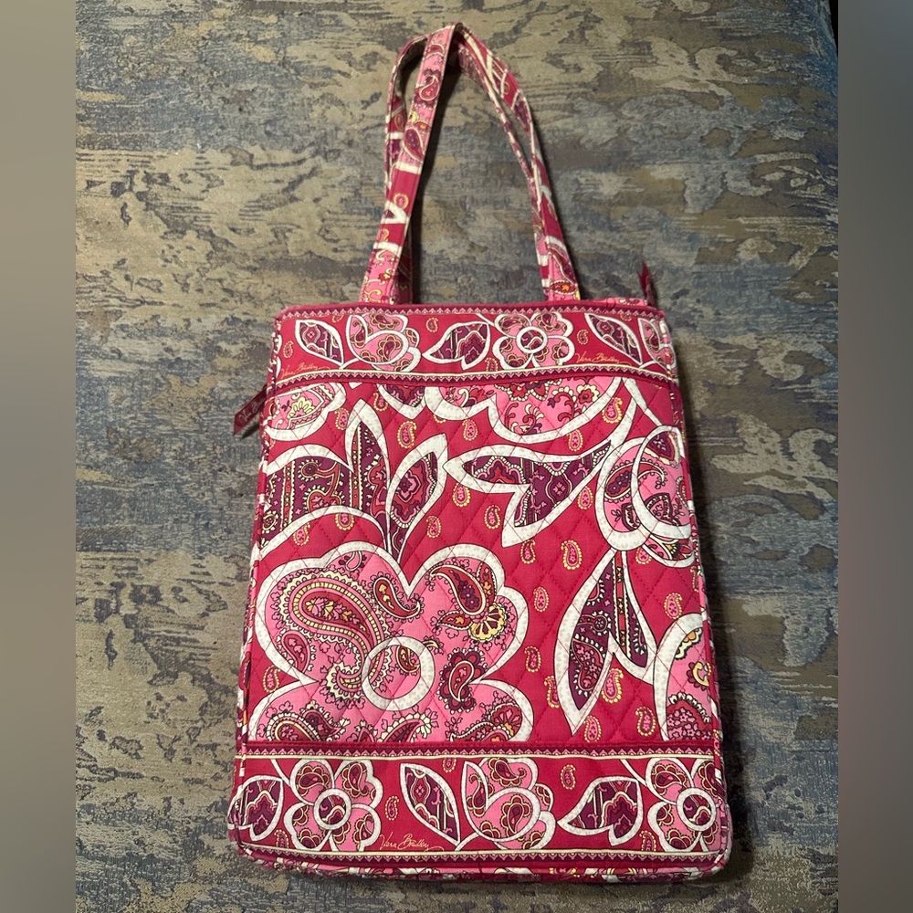 Vera Bradley Red and White Floral Tote